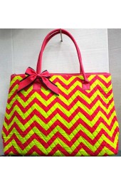 Large Quilted Tote Bag-CC303/PINK